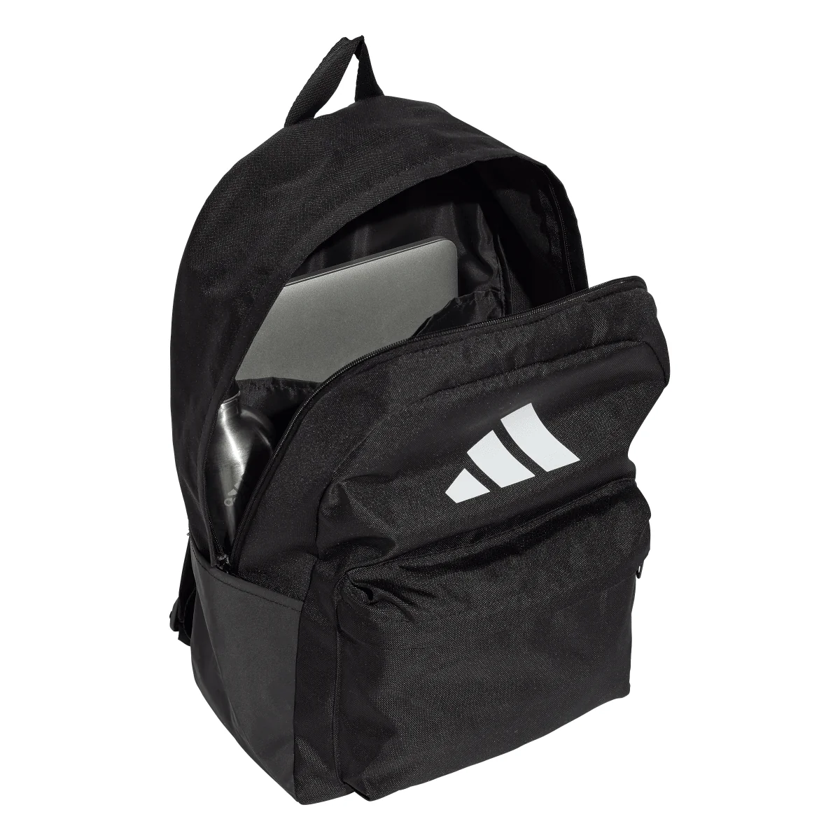 Zaino nero unisex con tasca esterna CLSC BARS adidas - Image 2