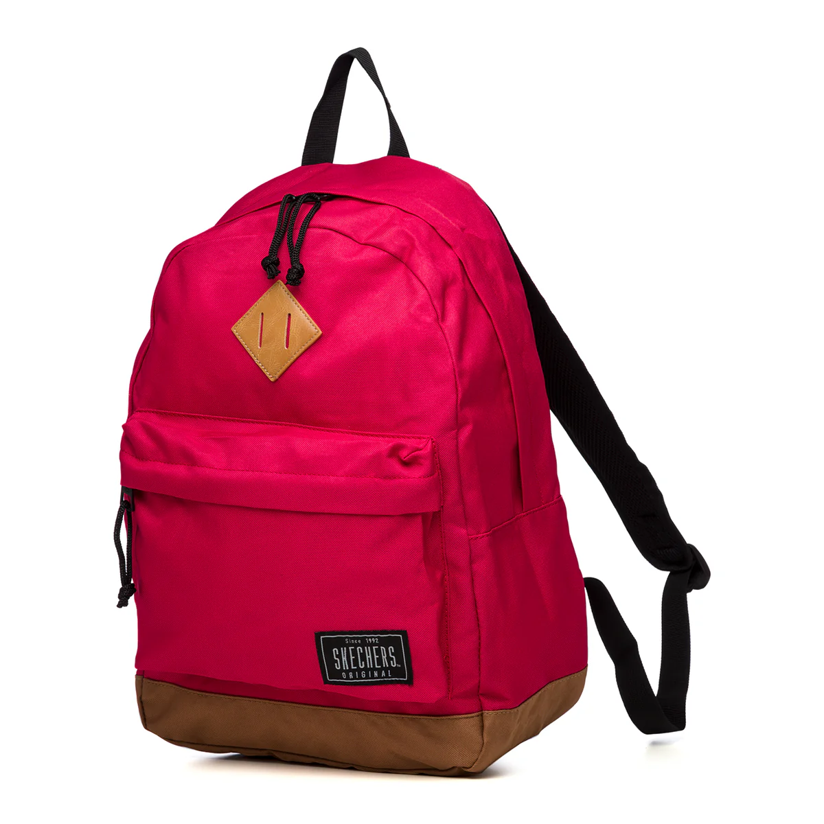 Zaino rosso con zip e tasca esterna Skechers - Image 2