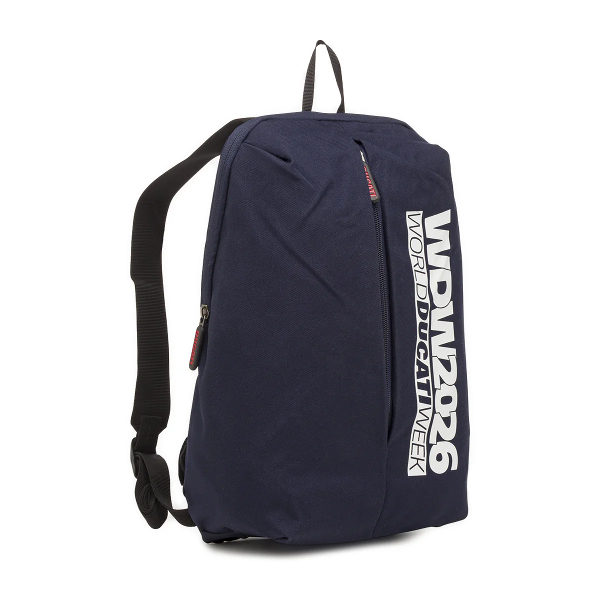 Zaino sportivo blu da Uomo con tasca e stampa WDW 2026 Ducati - Image 2