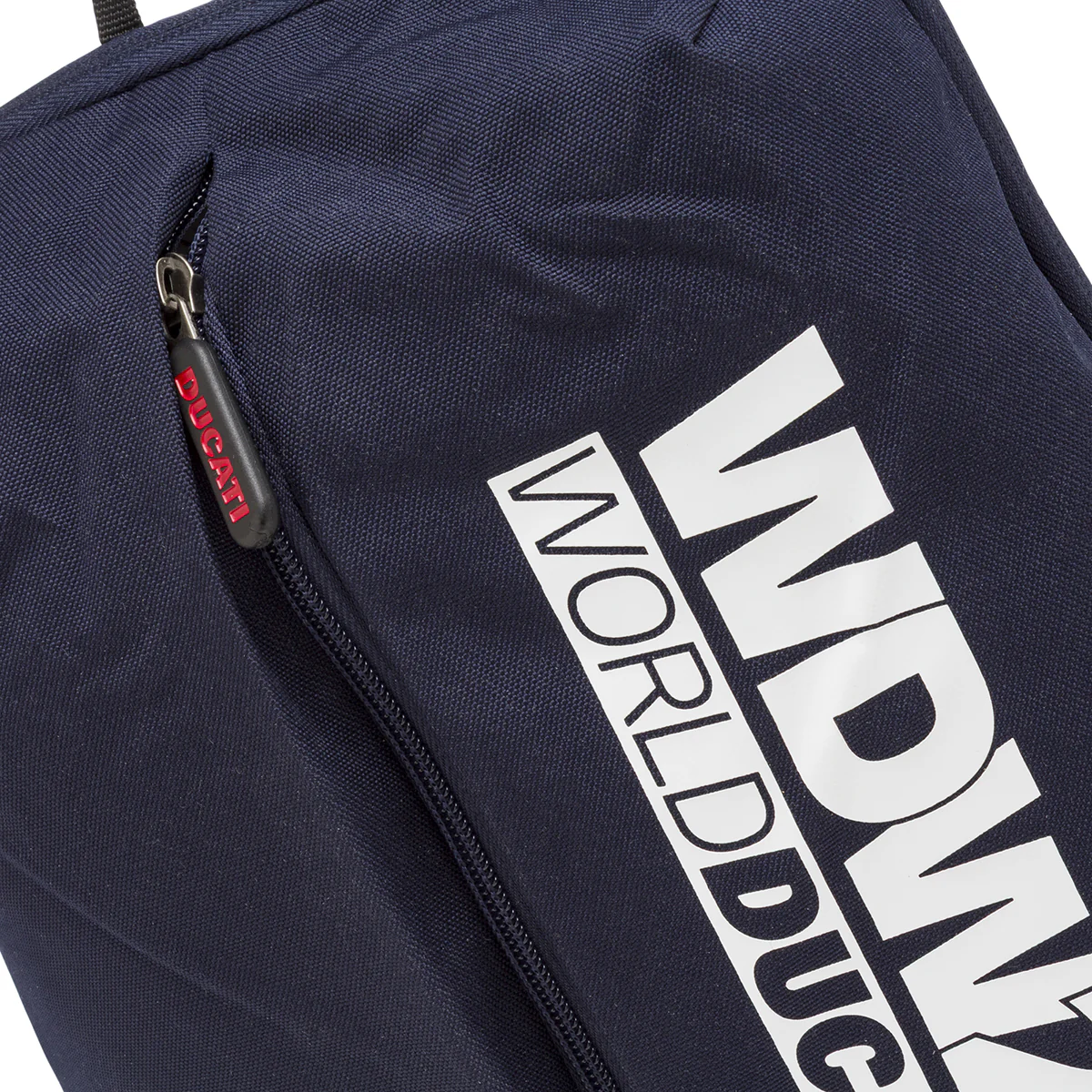 Zaino sportivo blu da Uomo con tasca e stampa WDW 2026 Ducati - Image 3