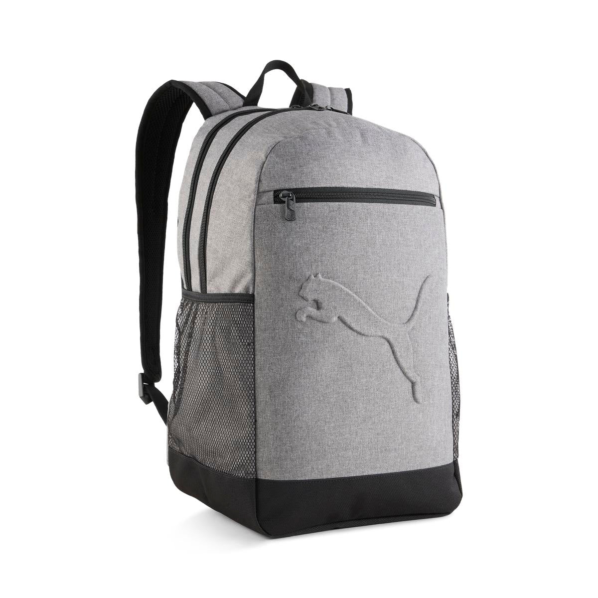 Zaino Sportivo Grigio da Uomo con logo in rilievo Buzz Heather Puma