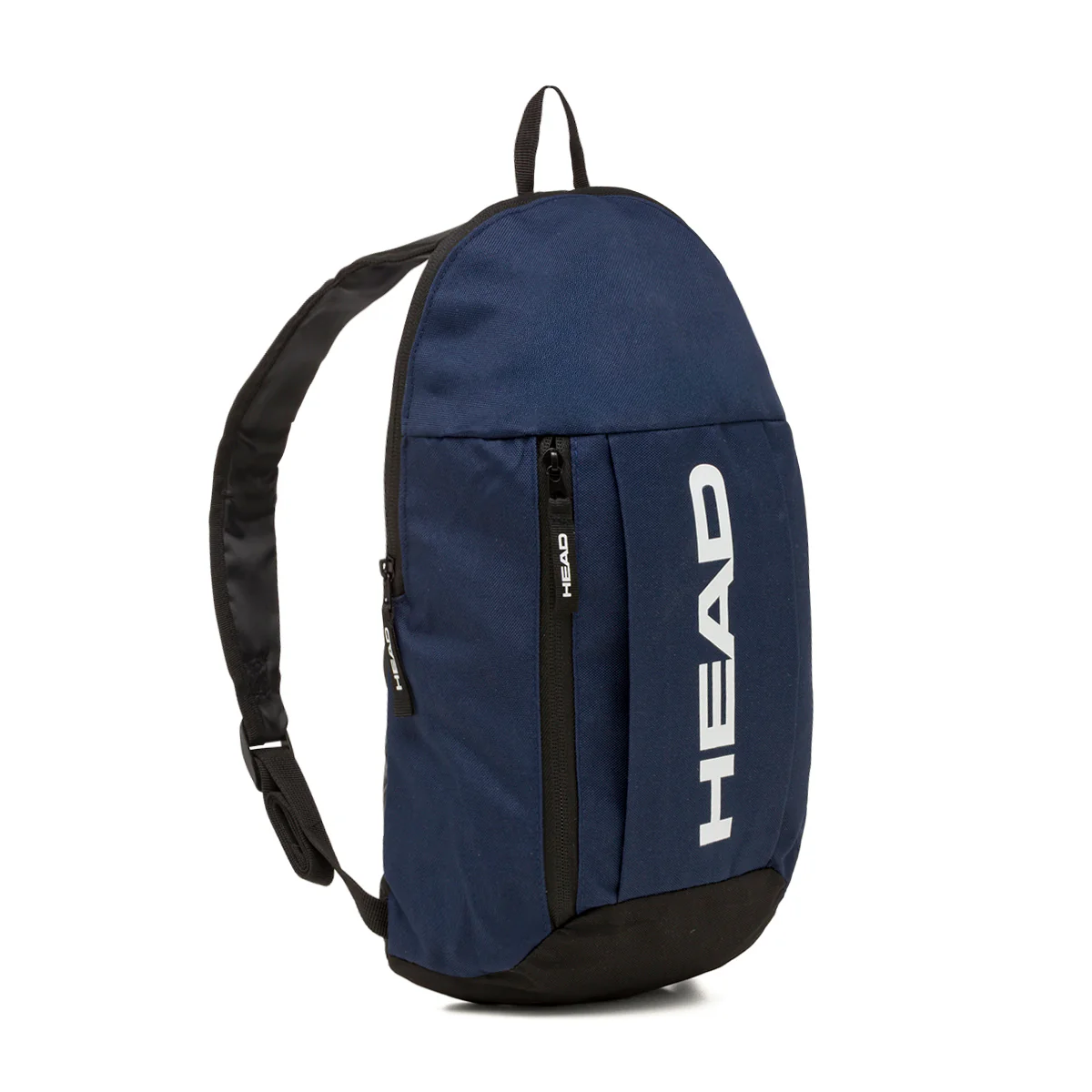 Zaino sportivo Unisex blu navy con tasca e logo bianco Head - Image 2