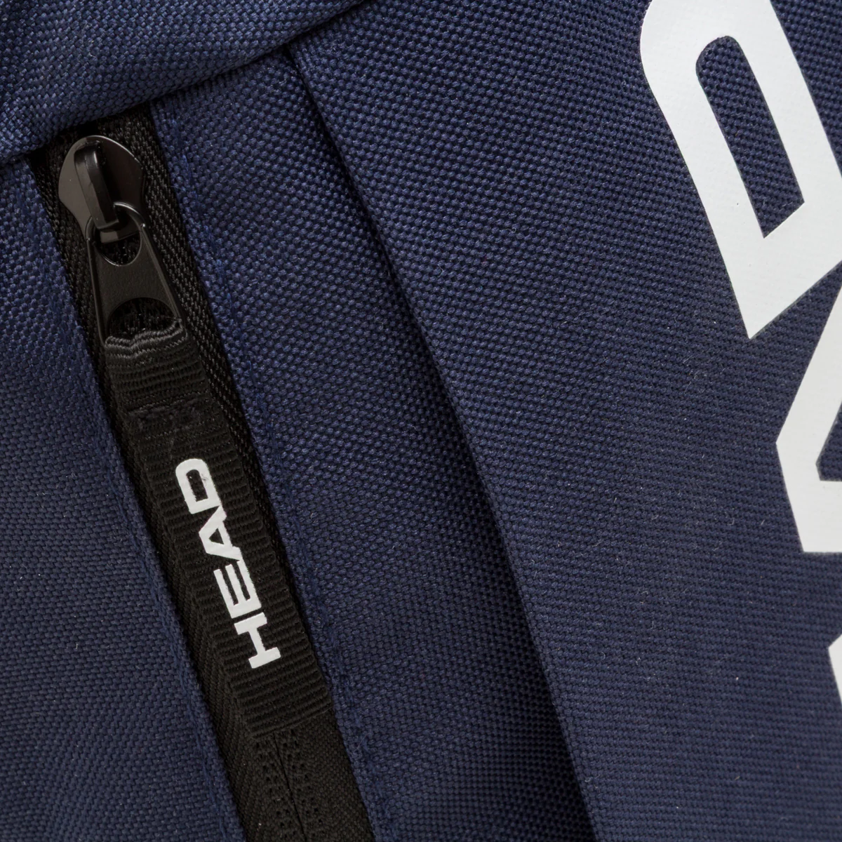 Zaino sportivo Unisex blu navy con tasca e logo bianco Head - Image 3