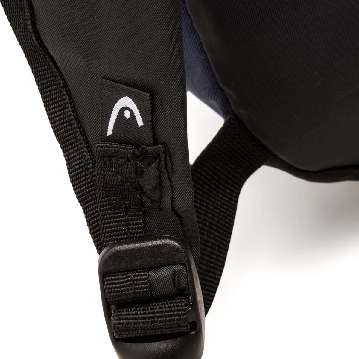 Zaino sportivo Unisex blu navy con tasca e logo bianco Head - Image 4