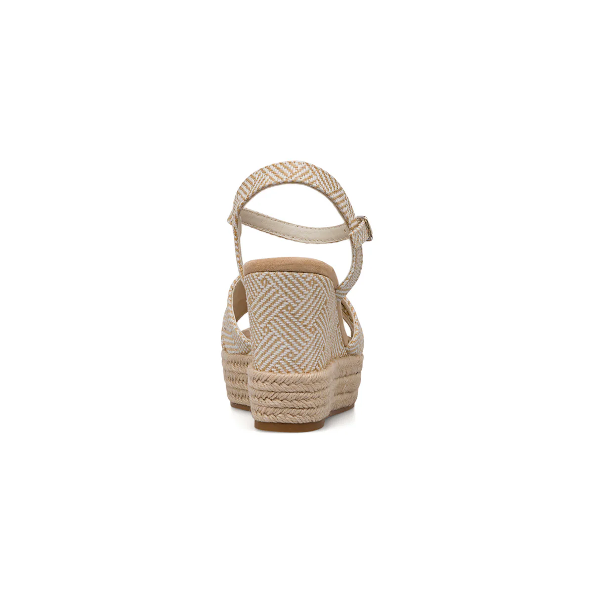Sandali Zeppe Beige da Donna con zesuola in corda 9,5 cm Lora Ferres - Image 4